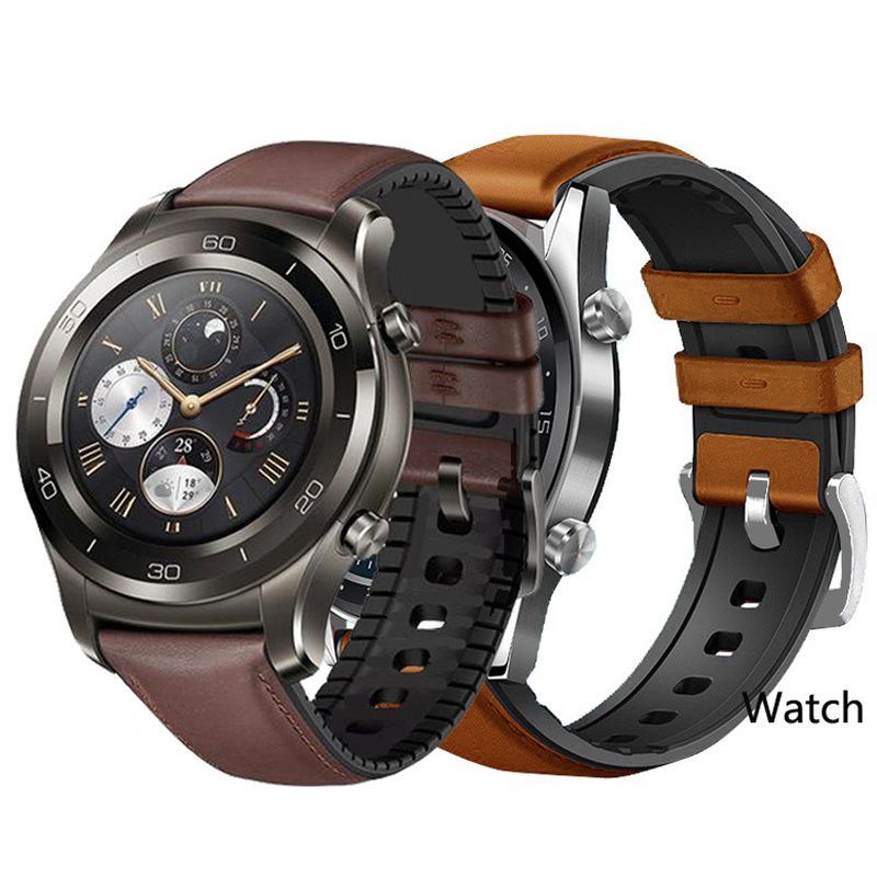 amazfit stratos leather strap