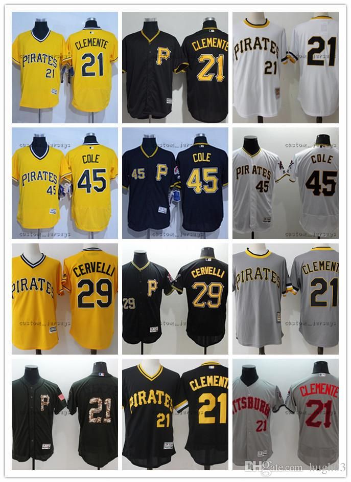 roberto clemente yellow jersey