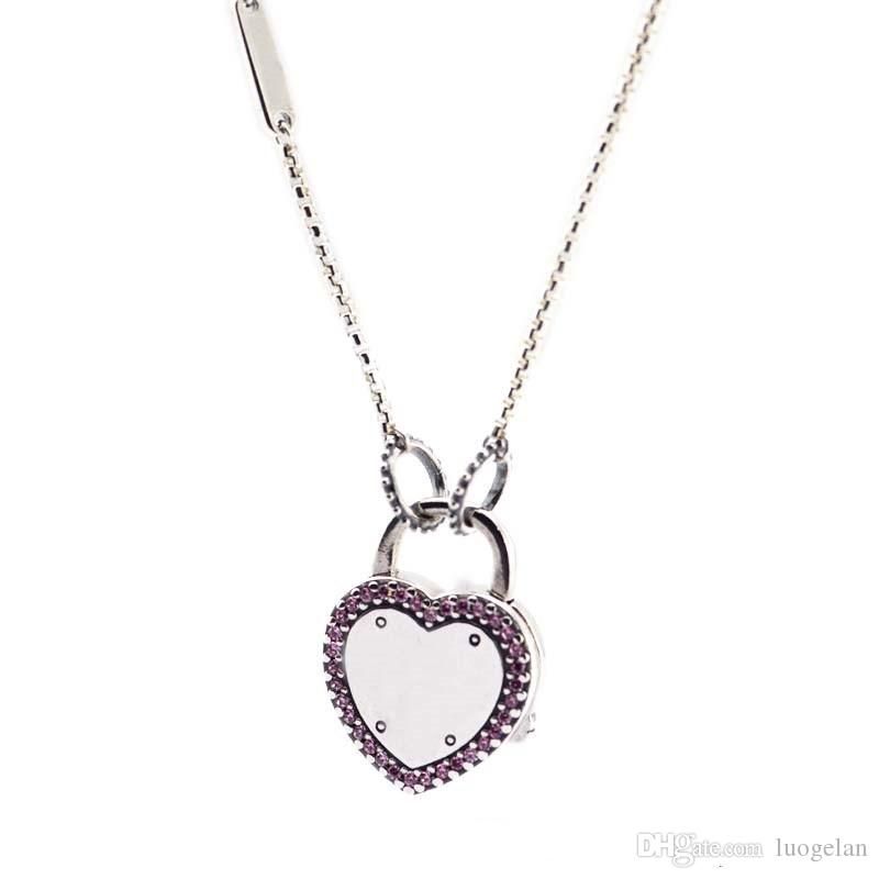 Pandora lock your promise necklace 2025