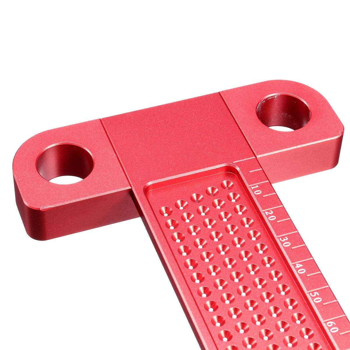 R/ègle /à tracer en alliage daluminium de type T 160 mm pour positionnement du trou