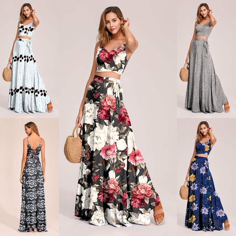 two piece sun dresses