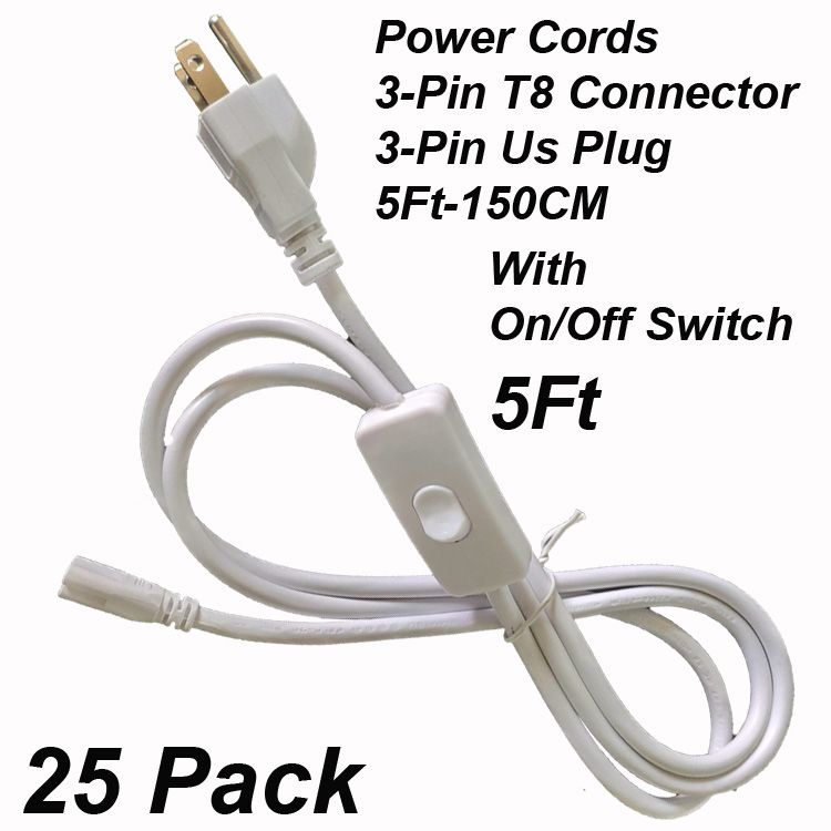 5Ft Power Cords With Switch