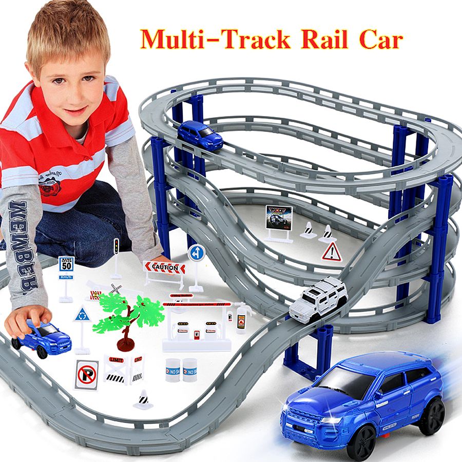 kids car on track