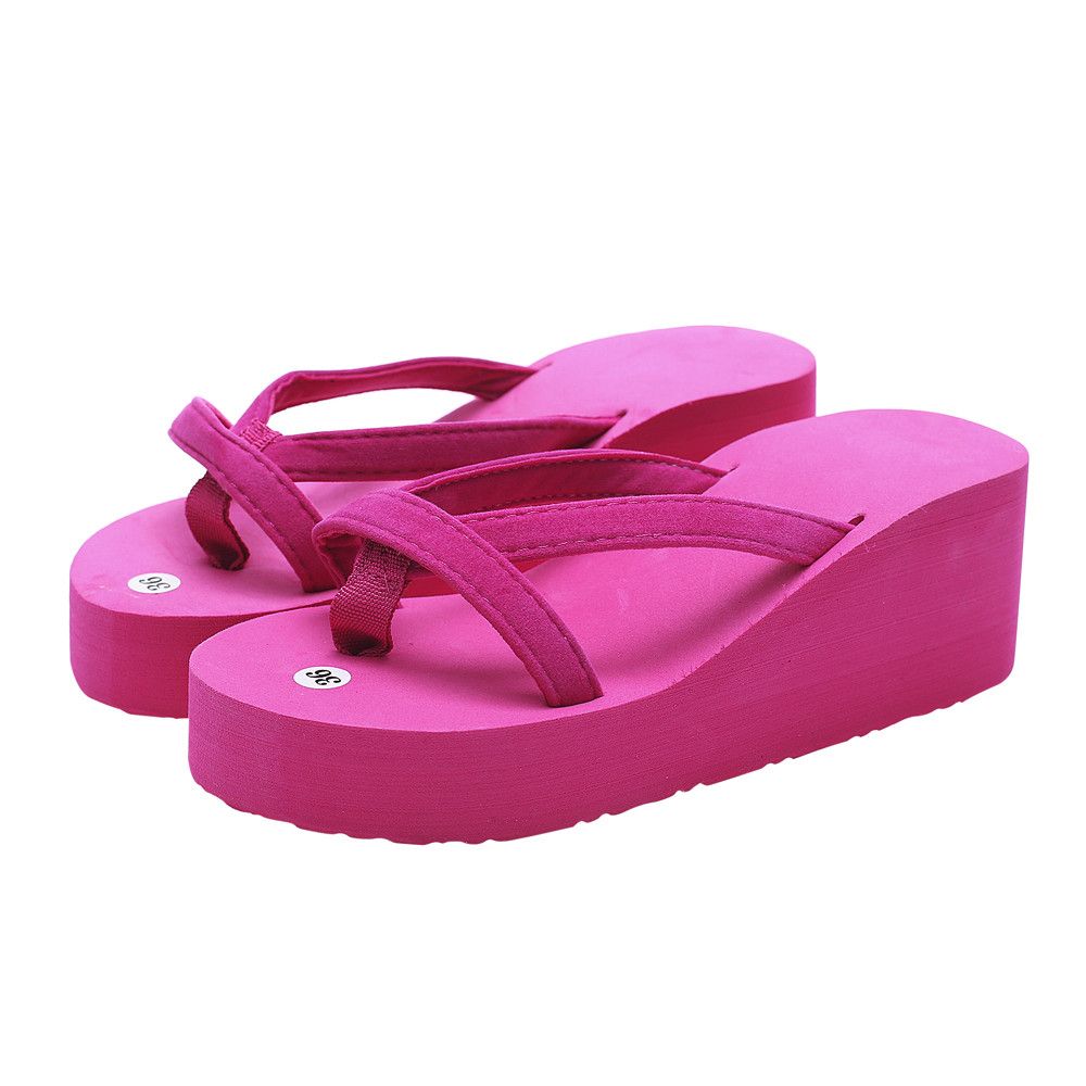 thick sole flip flops womens