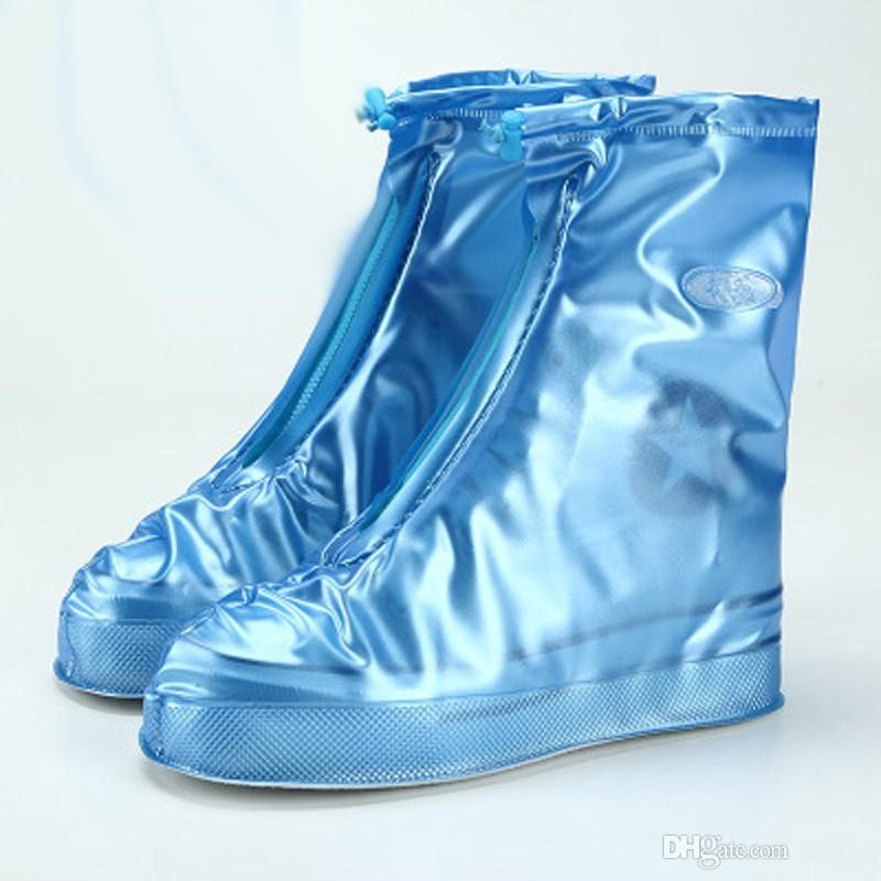 New Rain Shoes Boots Covers Overshoes Galoshes Travel for Men Women Kids