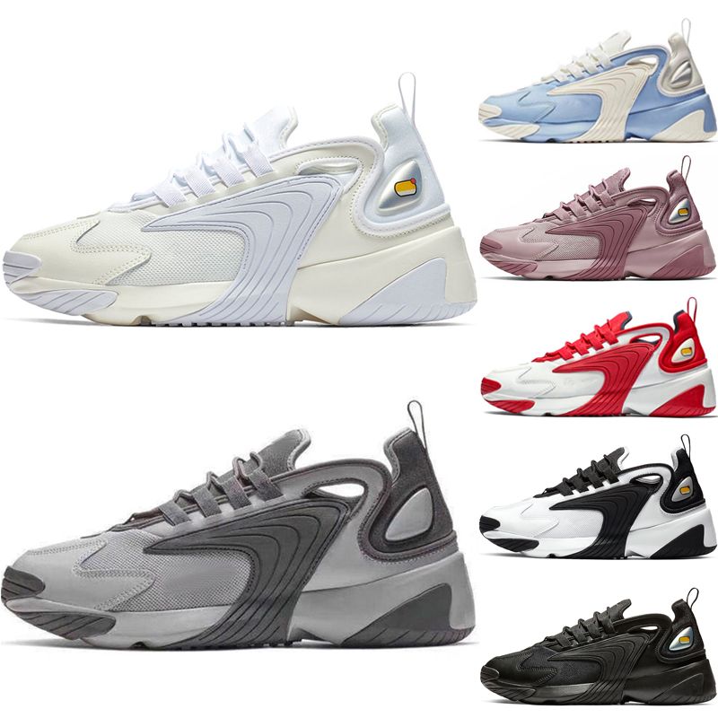 Acquista Nike Zoom 2K 2019 M2k Tekno Zoom 2K Uomo Donna Scarpe Da Corsa Di  Design Creamy Bianco Grigio Race Rosso Blu Reale Triple Nero Sport Sneakers  Scarpe Da Ginnastica A 25,81