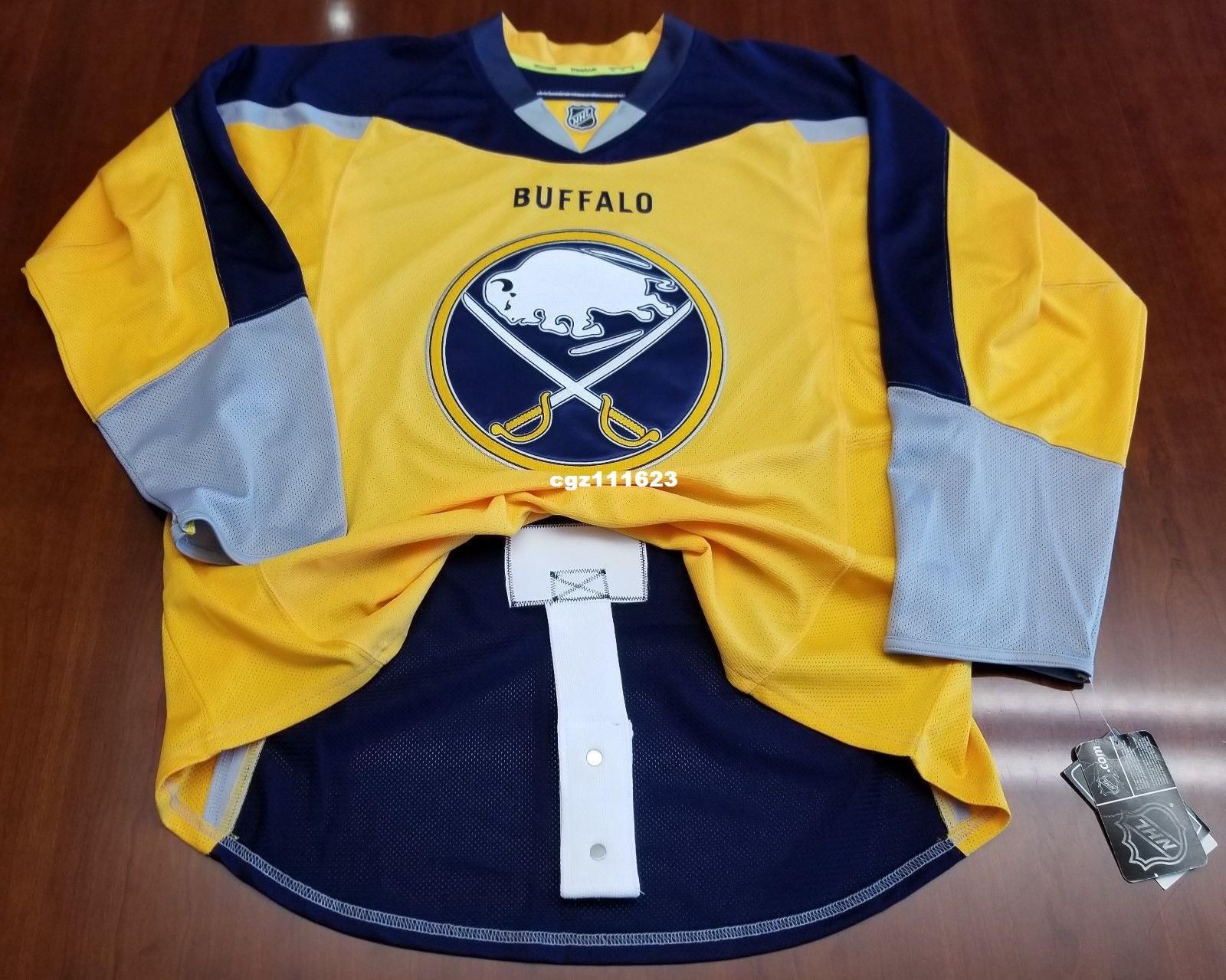 buffalo sabres yellow jersey