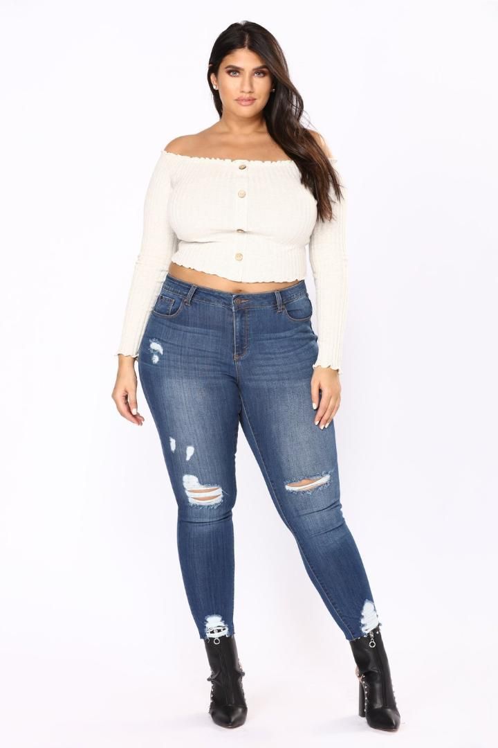 cheap plus size stretch jeans