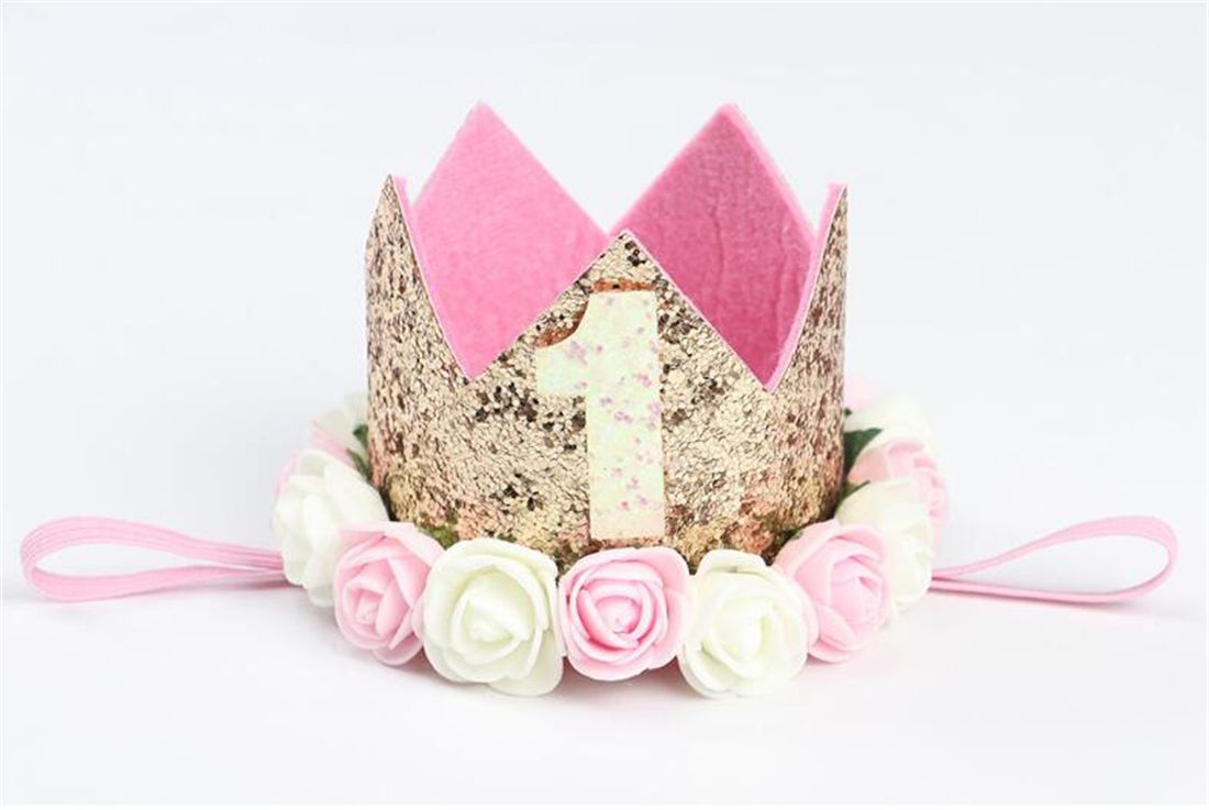 1st Bebe Princesse Tiara Crown Bebe Fille Enfants Premier Anniversaire Chapeau Sparkle Gold 1st Bebe Princesse Tiara Crown Bebe Fille Enfants Premier Anniversaire Chapeau Sparkle Gold