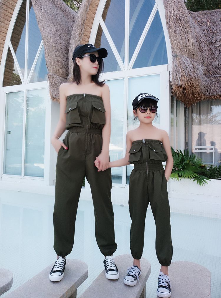 army green jumpsuit outfit