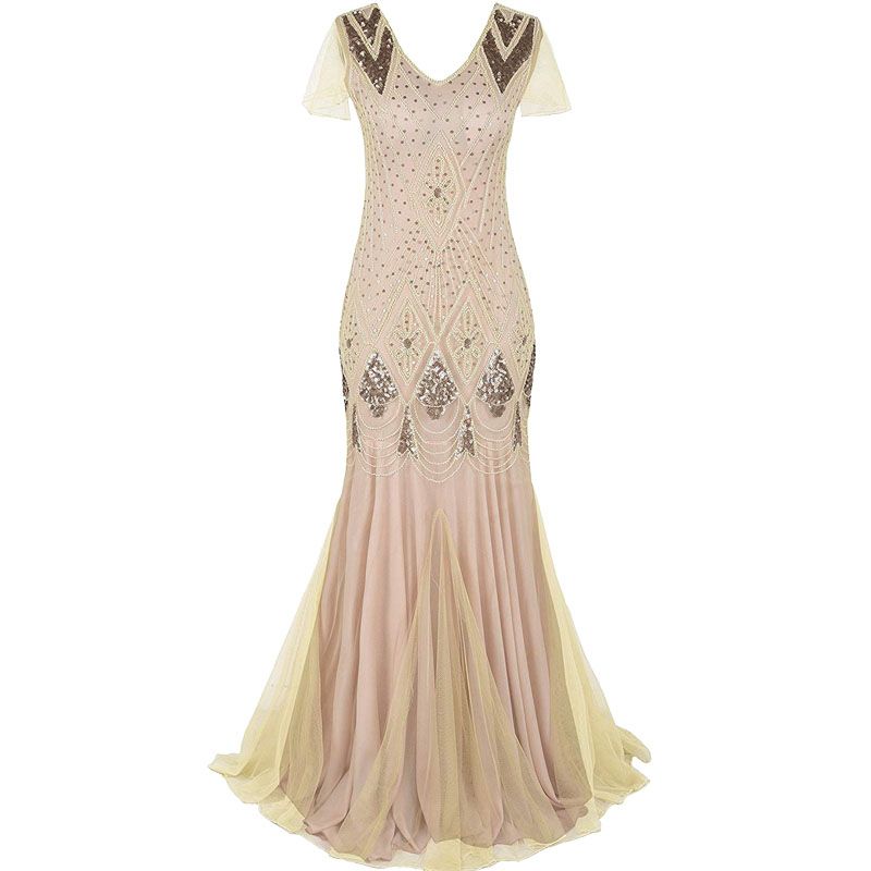 long 20s dress