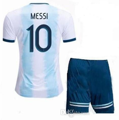 camiseta de messi para niños