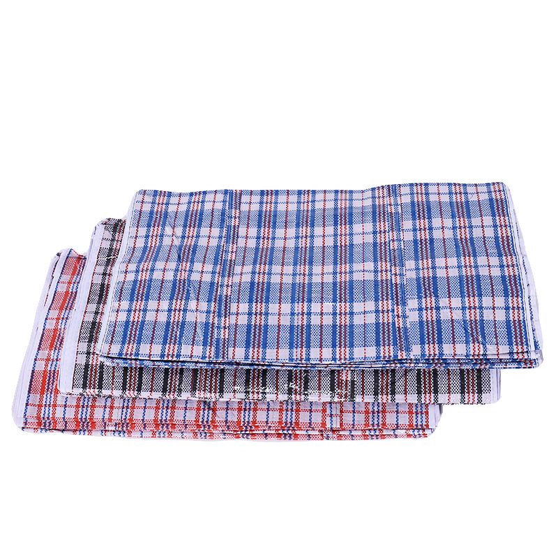 large checked laundry bolsas