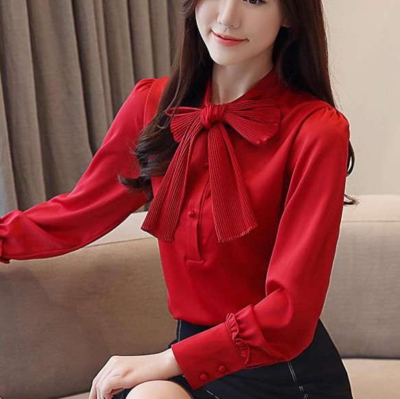 blusas rojas 2019