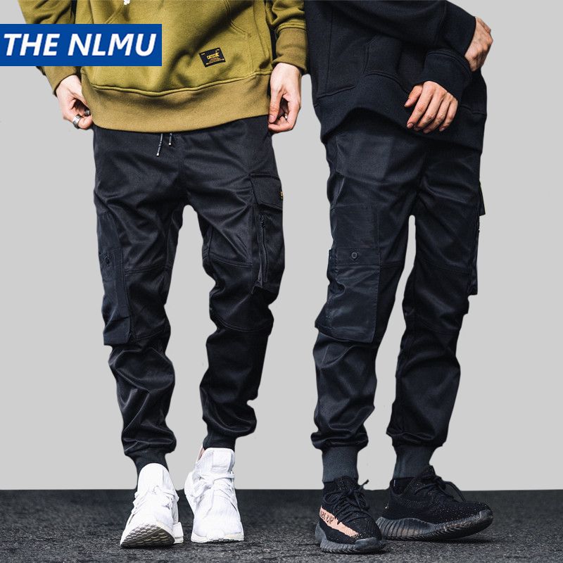 black cargo pants mens skinny