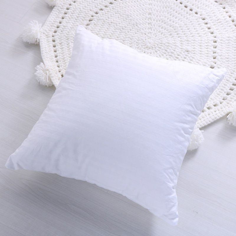 New High Elasticity Full Fluffy Soft Pillow 100 Cotton Square