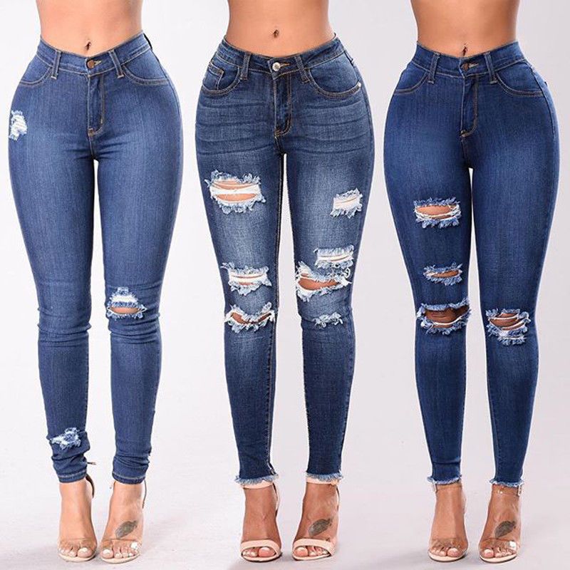 ragged jeans for ladies
