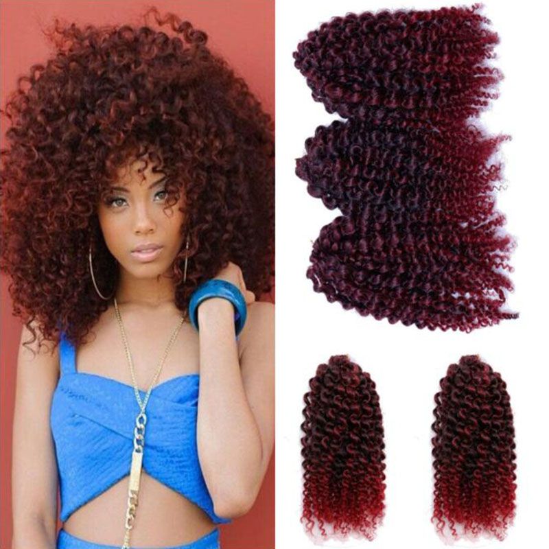 2019 8inch Afro Kinky Twist Hair Crochet Braids Kanekalon Braiding