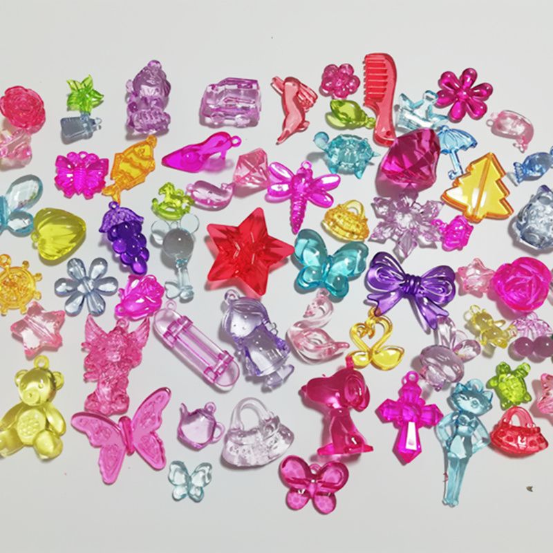 2021 250g Acrylic Crystal Gem Toy Color Stone Child House Game Treasure