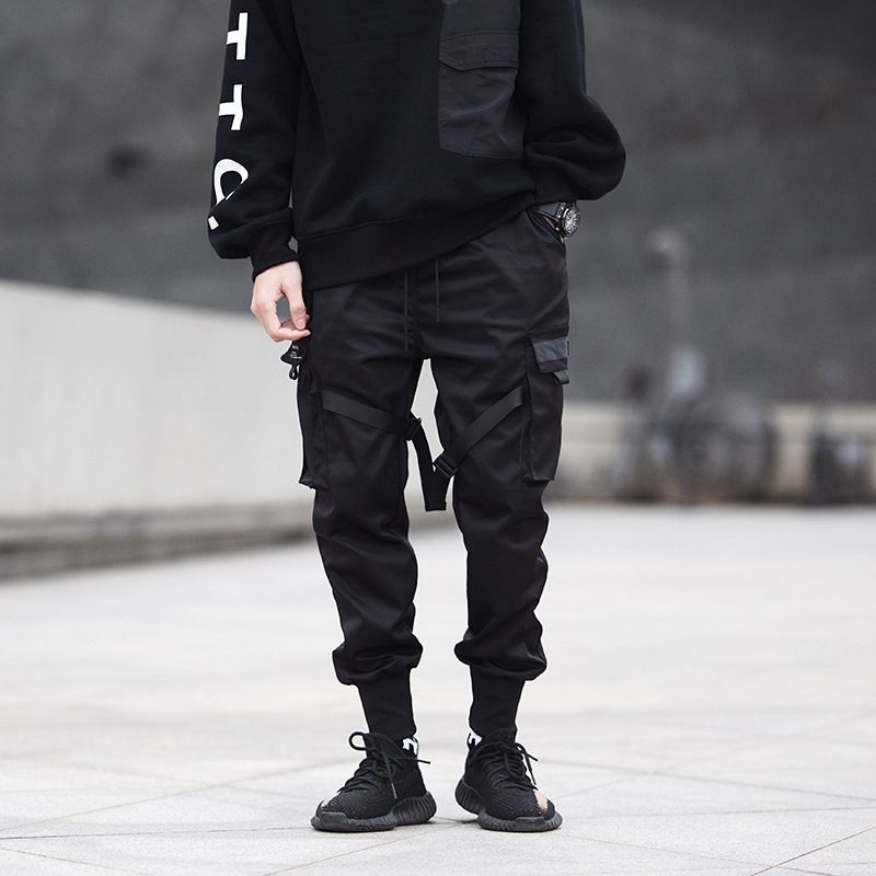 Compra Hombres Multi Bolsillo Del Harem De Los Pantalones De Cadera  Streetwear Pantalón Hombre Tendencia Pantalones Cargo Bombardero De Las  Bragas Paracaidista Tamaño Asiático Barato | Entrega Rápida Y Calidad |  Es.Dhgate