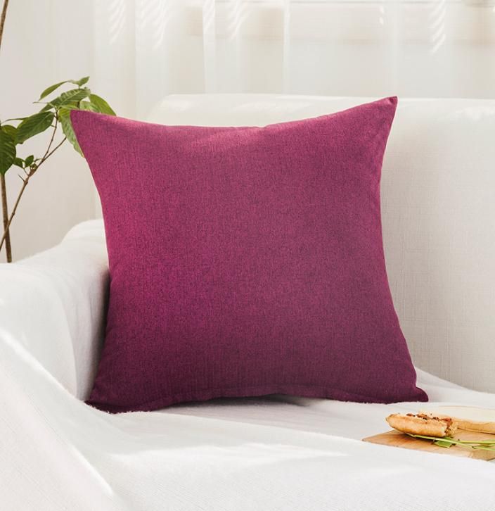 Solid Color Pillow Case-7