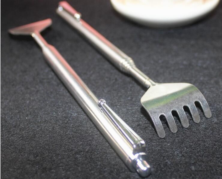 Eagle Claw Back Scratcher Metal Telescopic Extendable in BLACK uk stock