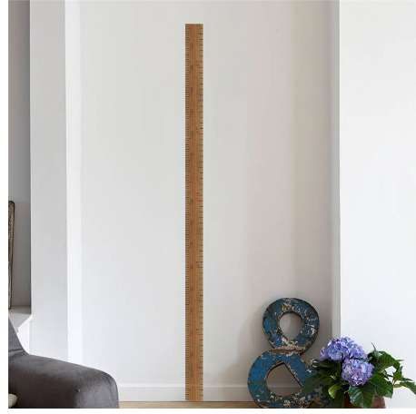 Wall Ruler Height Chart