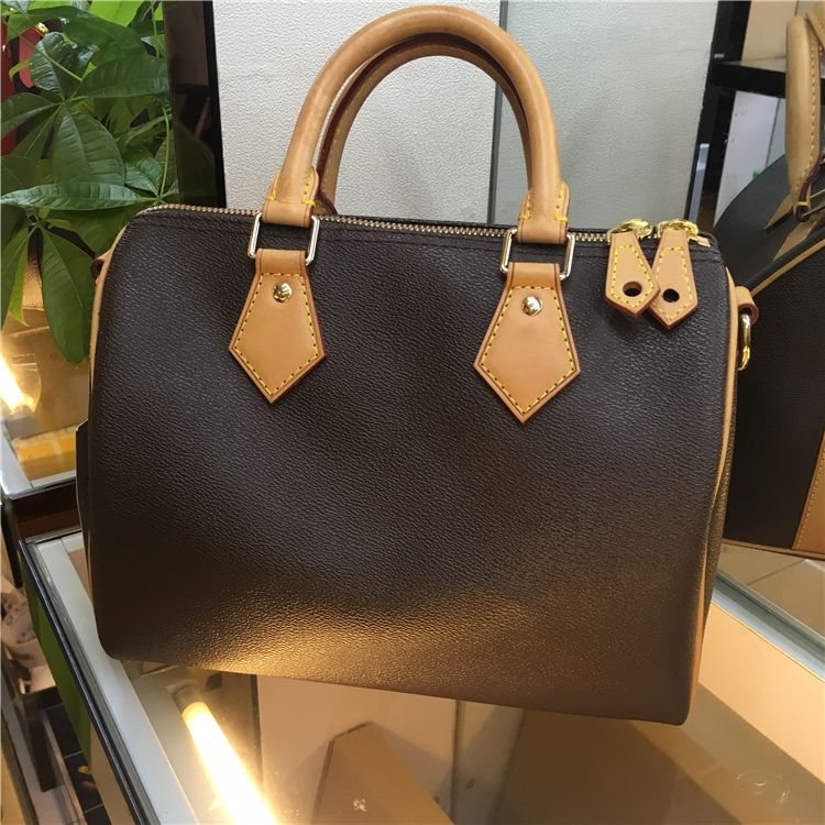 real leather purse