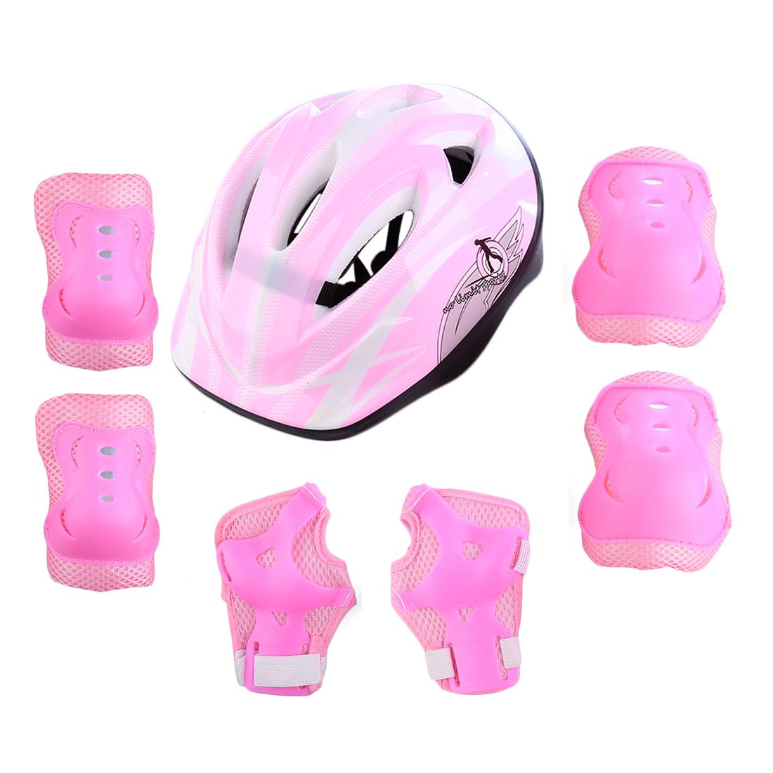 7 unidsset niños ciclismo protección casco de bicicleta patinar rodilla muñeca guardia de deportes 7 unidsset niños ciclismo protección casco de bicicleta patinar rodilla muñeca guardia de deportes