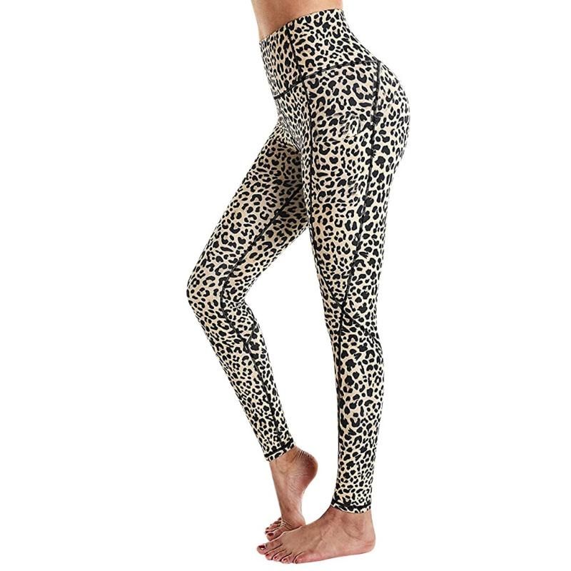 leopard print sport leggings