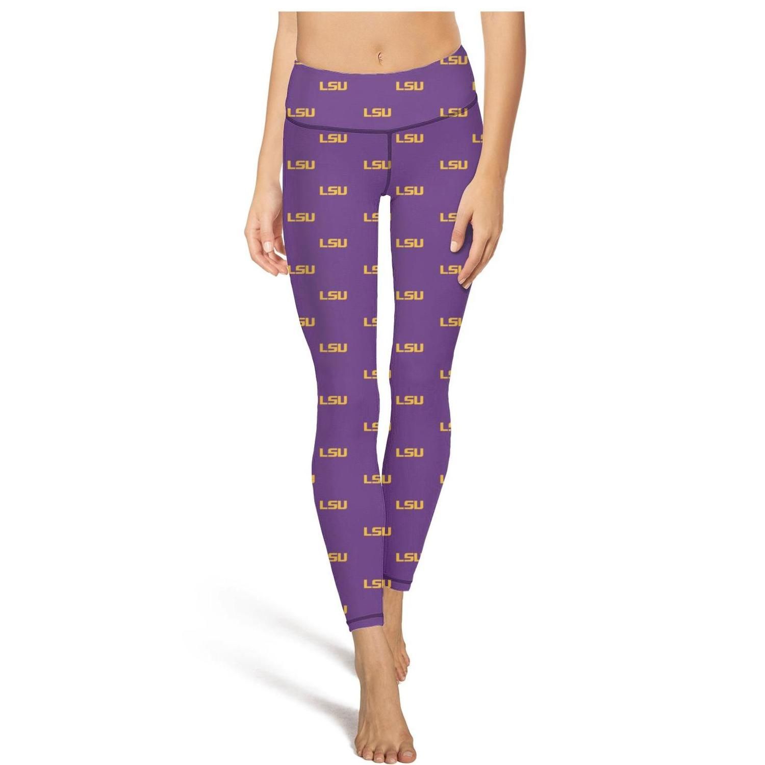 lsu yoga pants
