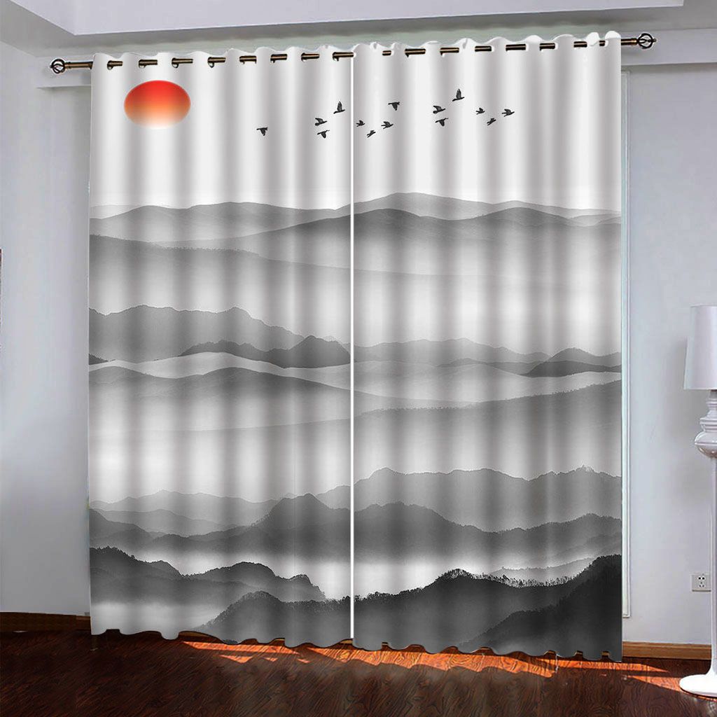 compre cortinas grises simples uxury apagon 3d ventana cortinas para la sala de estar dormitorio cortinas opacas a 59 96 del wallpaper01