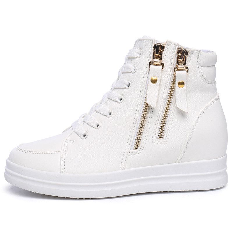 sneakers alte bianche donna