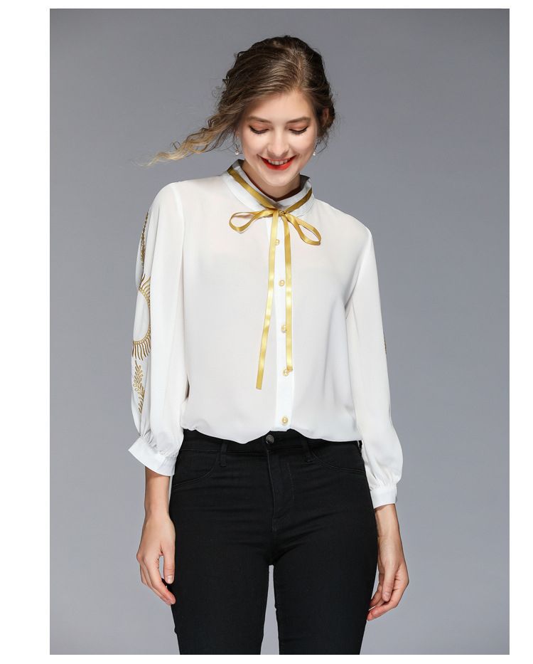 fancy white dress blouses