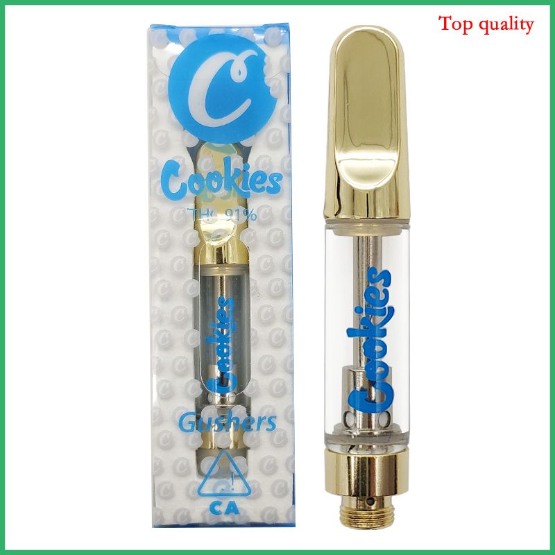 Vape Cartridge Packaging Newest Cookies Ceramic Coil 0.8 1.0 Gram Empty