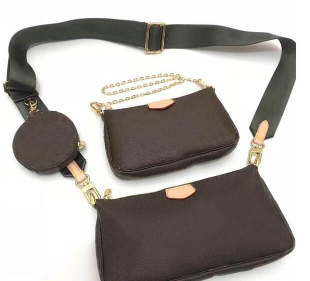 Women Favorite Mini Pochette Bag Accessories Crossbody Bag Vintag Shoulder Bags M44823 Oxidizing ...