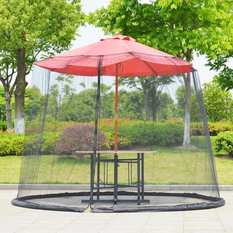 umbrella with mosquito netting
