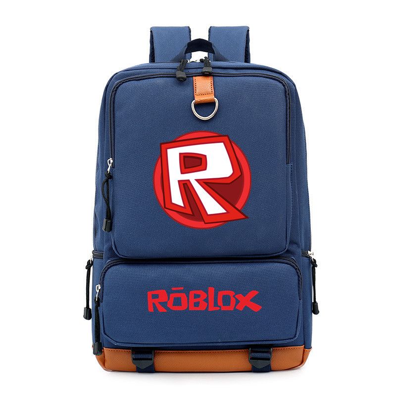 Unisex Roblox Mochila de Viaje School con Bolsa para Computadora 