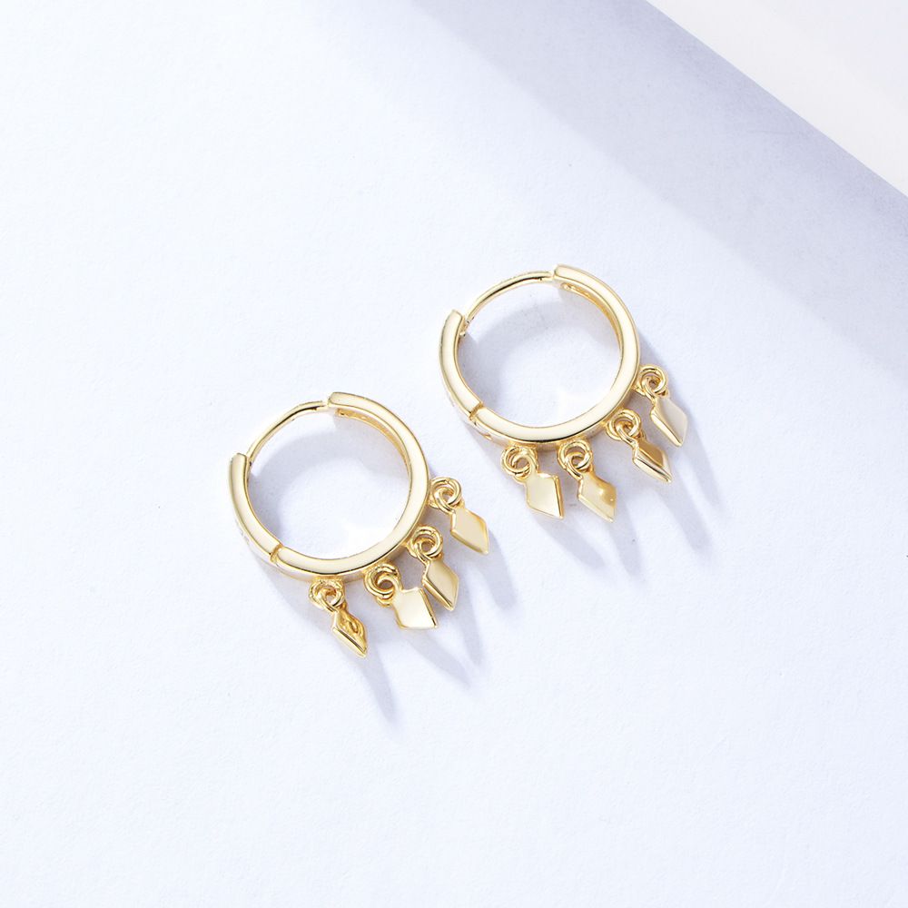 gold plated hoop earrings wholesale