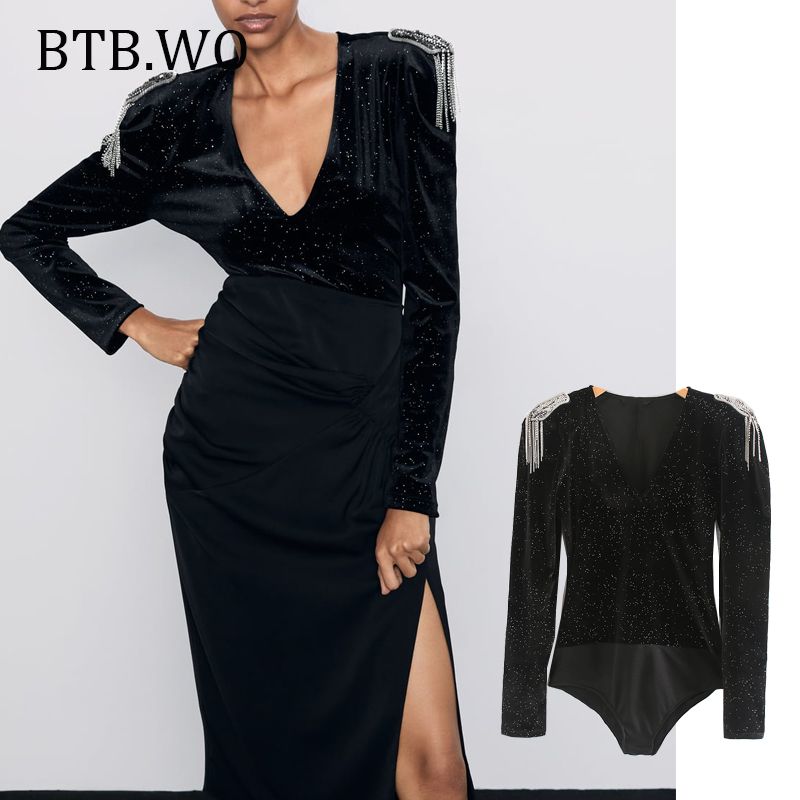 black suit romper