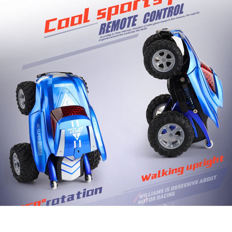 rc flip stunt car