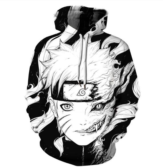 Compra 2020 Nueva Moda Unisex Con Capucha Del Animado De Naruto Del Animado Sudadera  Naruto 3D Imprimir Sudadera Gaara Chaqueta Envío Libre Barato | Entrega  Rápida Y Calidad | Es.Dhgate