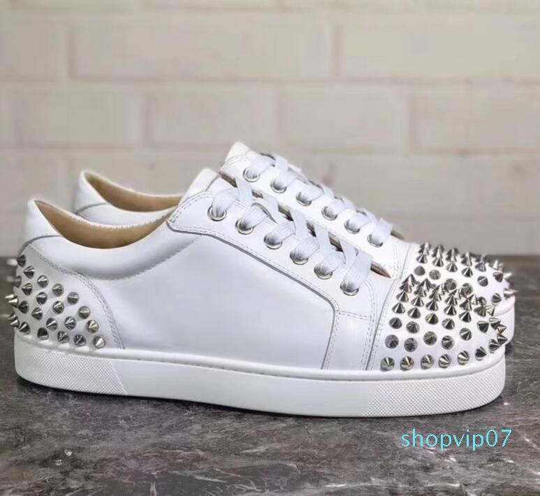 studded tennis shoes