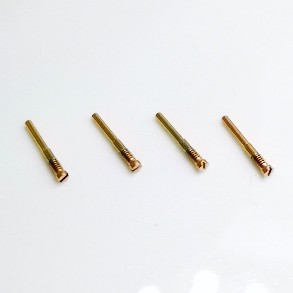 4 PCS Rose Gold Color Steel Screws