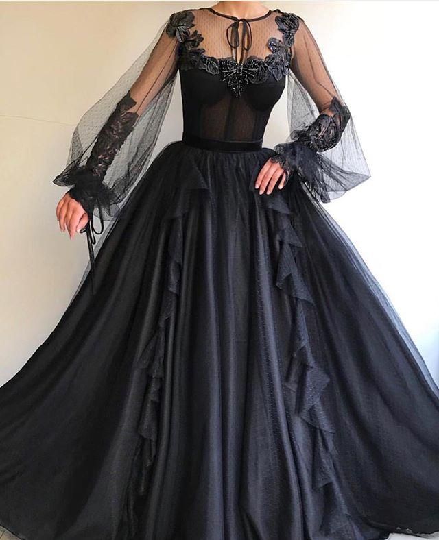 gothic ball dress