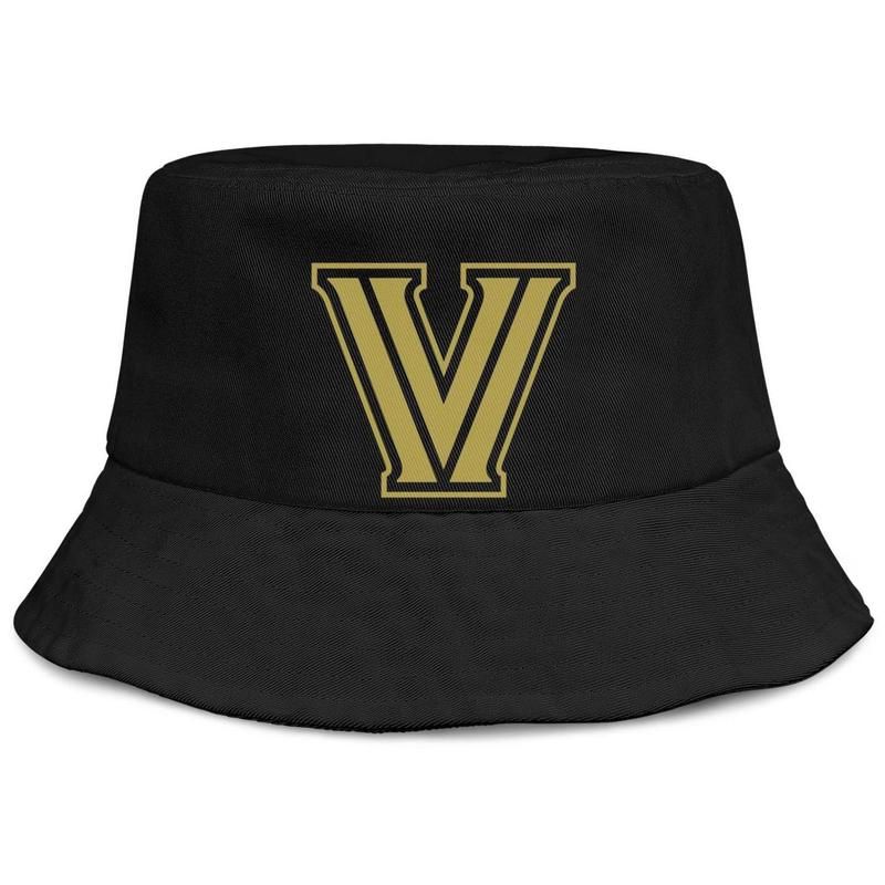 2020 Villanova Wildcats Basketball Logo Black Men Fisherman Bucket Sun Hat Cool Design Custom ...