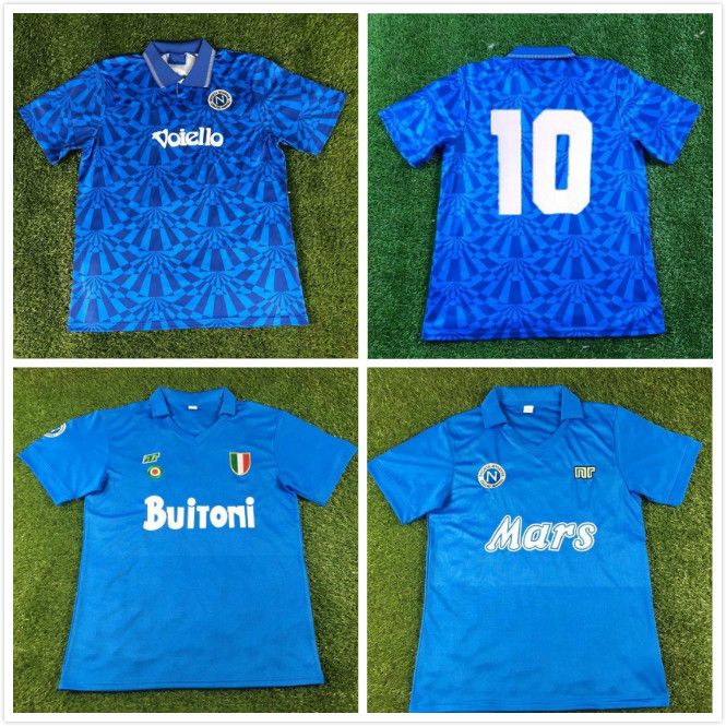 2020 Napoli 1987 1988 1991 92 Napoli Retro Maradona Soccer Jersey Maradona 87 88 91 92 Zielinski Hamsik Insigne Naples Vintage Football Shir From Wuqiliang5618 15 55 Dhgate Com