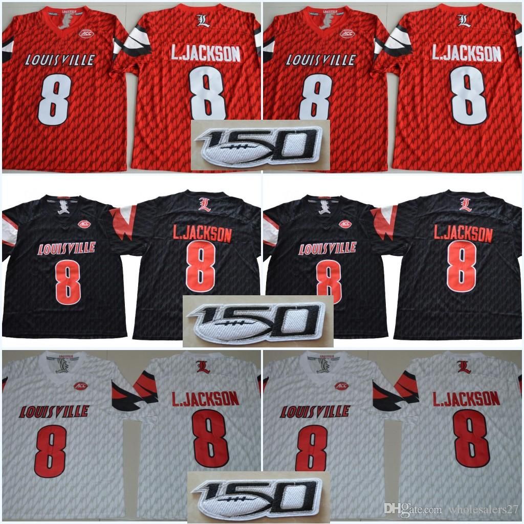 lamar jackson louisville jersey stitched