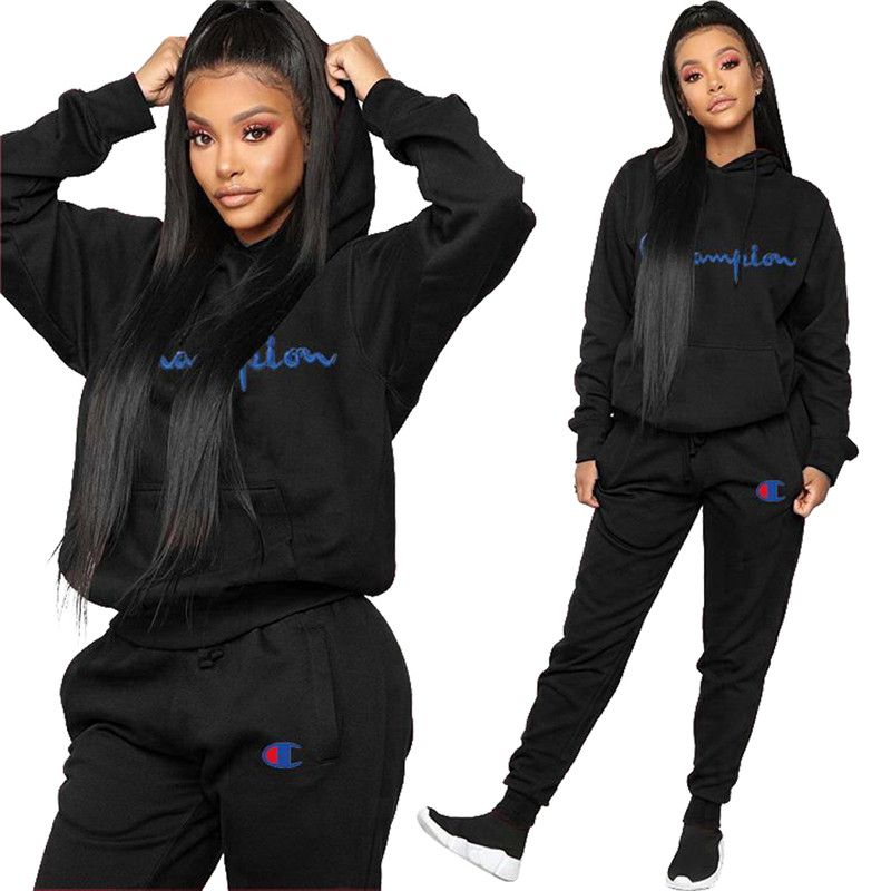 champion hoodie sweatsuit