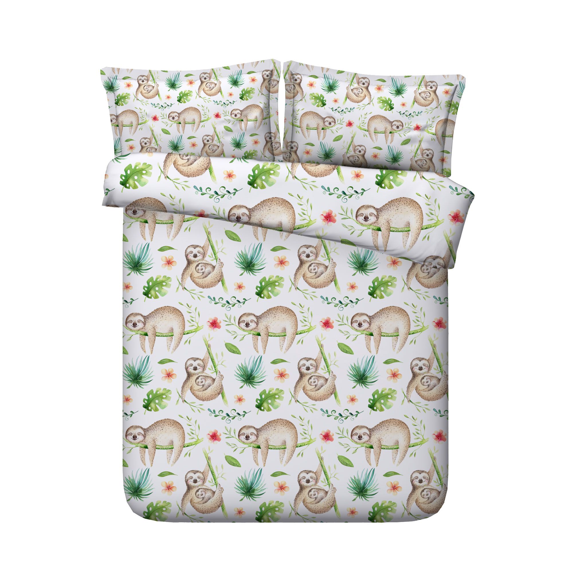 sloth baby bedding